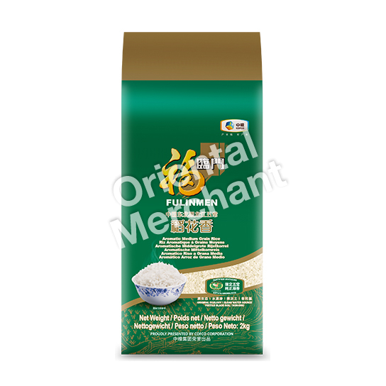 Fu Lin Men Aromatic Medium Grain Rice 2kg