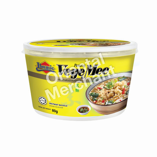 Ibumie Penang Vege Mee Bowl Noodle 80g