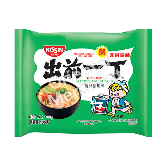 Nissin Instant Noodle (Tonkotsu Artificial Pork Flavour) 100g