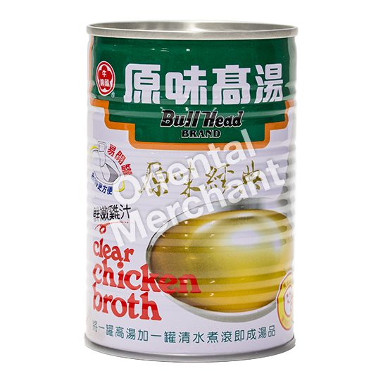 Bull Head Clear Chicken Broth 411mL