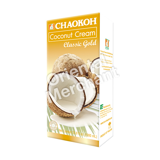 Chaokoh Coconut Cream Classic Gold 1L