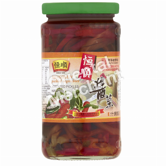 Heng Shun Pickled Vegetables (Assorted Pickles) 375g