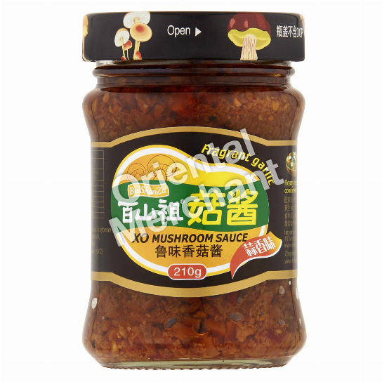 Bai ShanZu XO Mushroom Sauce (Fragrant Garlic) 210g
