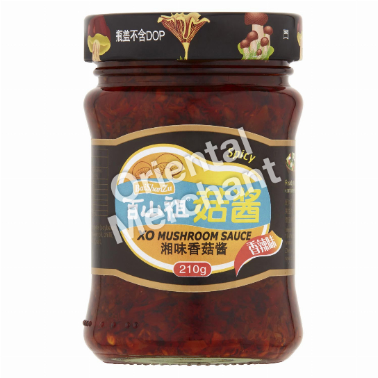 BaiShanZu XO Mushroom Sauce (Spicy) 210g