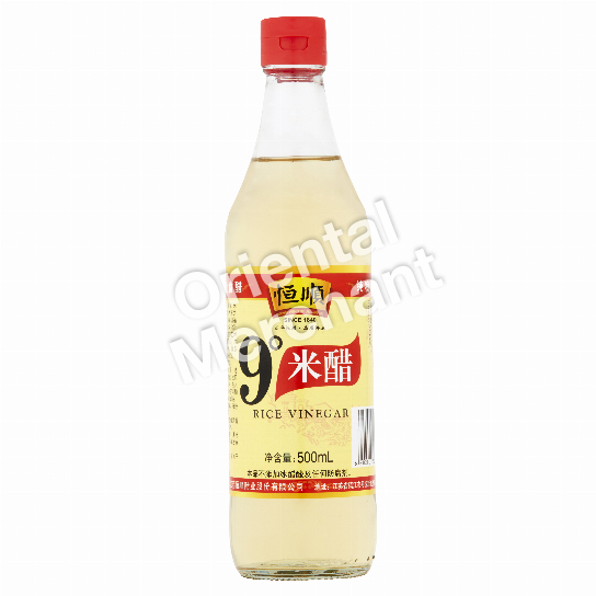 Heng Shun 9 Degree Rice Vinegar 500mL