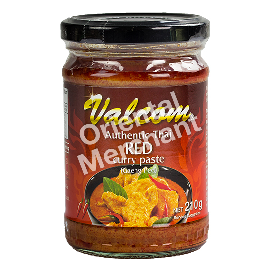 Valcom Red Curry Paste 210g