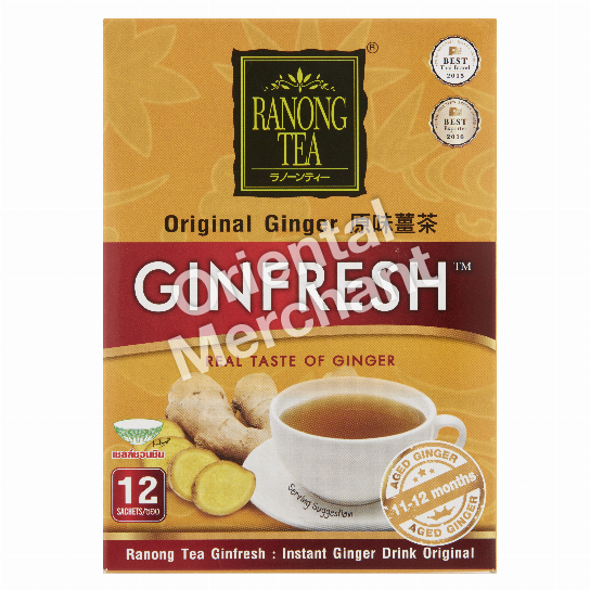 Ranong Tea Ginfresh Original Ginger 180g
