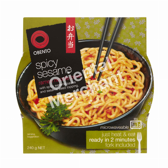 Obento Spicy Sesame Ramen Noodle Bowl 240g