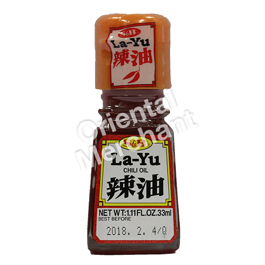 S&B La-Yu Chili Oil 33mL