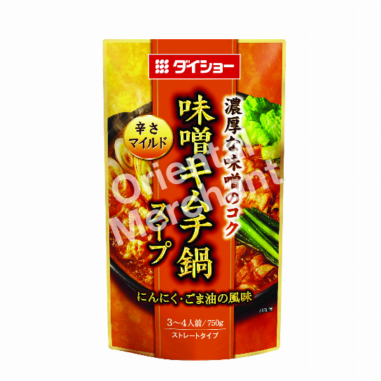 Daisho Miso Kimuchi Nabe Soup 750g