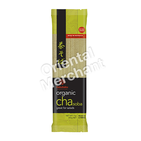 Hakubaku Organic Cha Soba 200g