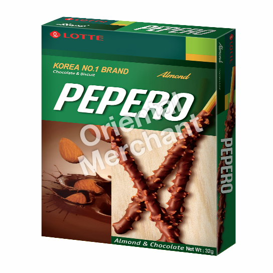 Lotte Pepero (Almond & Chocolate) 32g