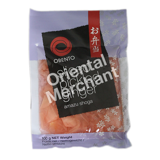 Obento Sliced Pickled Ginger (Amazu Shoga) 100g