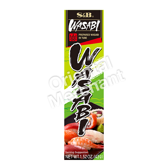 S&B Prepared Wasabi in Tube 43g