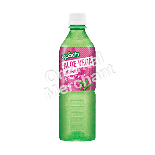 Yoosh Aloe Vera Drink (Lychee Flavour) 500mL