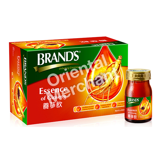BRAND'S Essence of Ginseng 6 x 60 mL