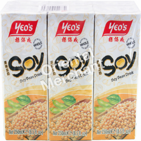 Yeo's Soy Bean Drink 250mLx6packs
