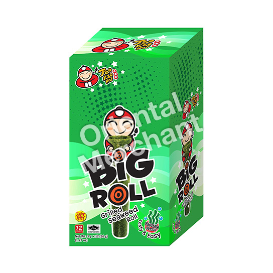 Tao Kae Noi Big Roll Grilled Seaweed Roll (Classic Flavour) 3gx12packs