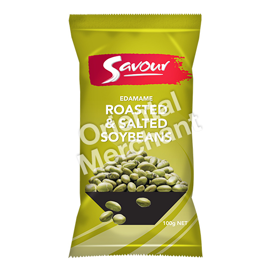 Savour Edamame Roasted & Salted Soybeans 100g