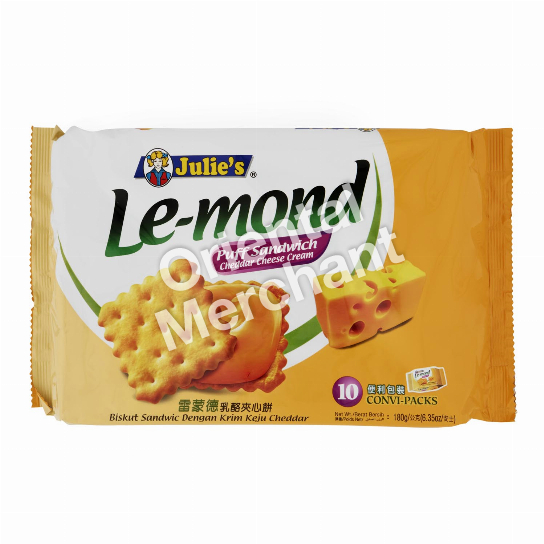 Julie's Le-mond Puff Sandwich (Cheddar Cheese Cream) 180g