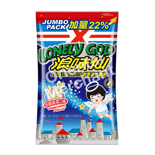 Want Want Lonely God Potato Twists 86g