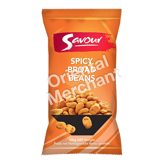 Savour Spicy Broad Beans 100g