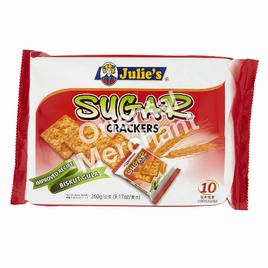 Julie's Sugar Crackers 260g
