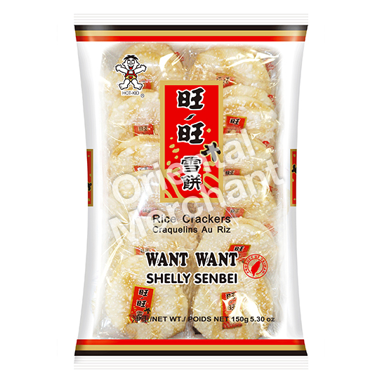 Want Want Shelly Senbei Rice Crackers 150g